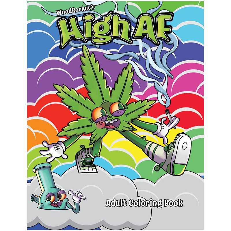 High AF Colouring Book - Hush Store Sydney 