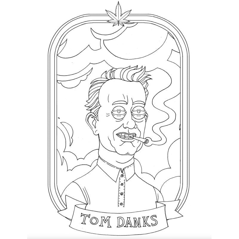 High AF Colouring Book - Hush Store Sydney 
