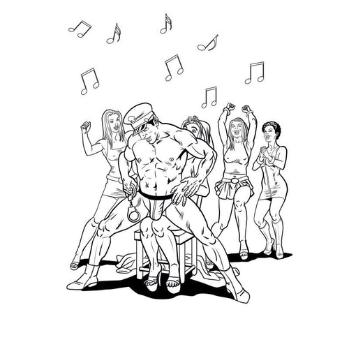 Bachelorette Party Colouring Book - Hush Store Sydney 
