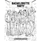 Bachelorette Party Colouring Book - Hush Store Sydney 