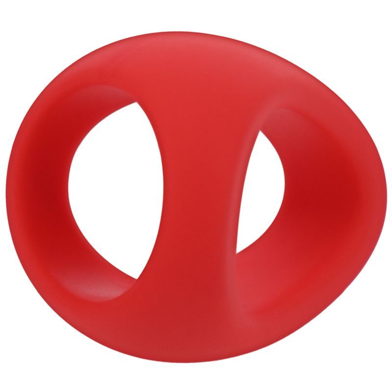 Stirrup Silicone Cock Ring Crimson - Hush Store Sydney 