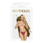 Too Hot To Be Real Panties Wine - Hush Store Sydney 