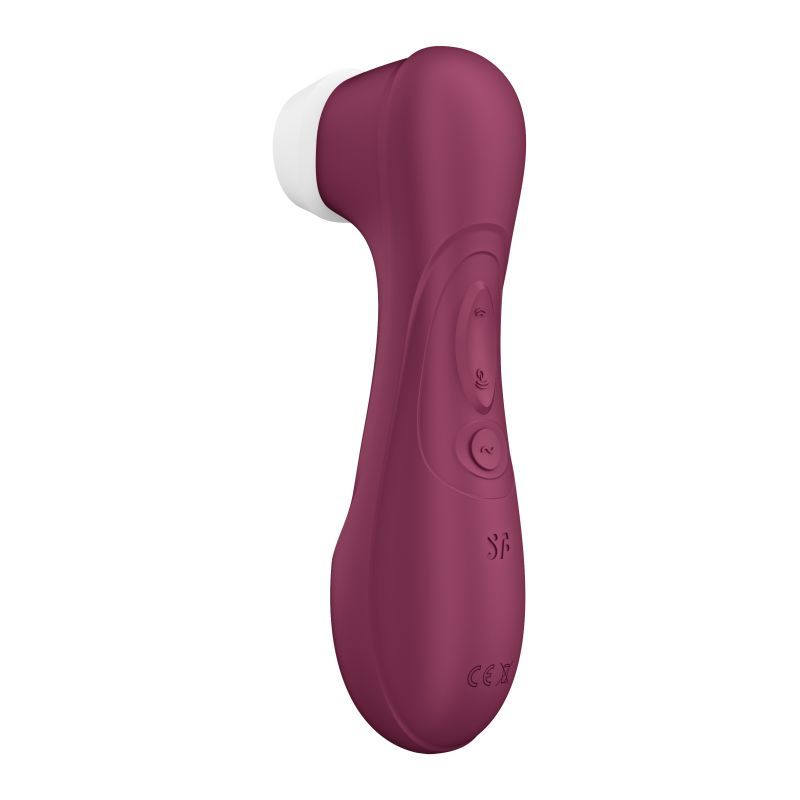 Satisfyer Pro 2 Gen 3 Clitoral Stimulator Wine Red