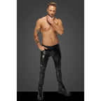 Snake Wetlook Long Pants with Back Pockets - Hush Store Sydney 