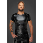 Wetlook T-Shirt with Snake Wetlook Sleeves - Hush Store Sydney 