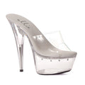 Slip On Rhinestone Platform Clear 6in - Hush Store Sydney 
