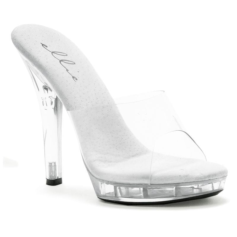 Slip On Sandal Clear 5in - Hush Store Sydney 