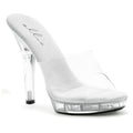Slip On Sandal Clear 5in - Hush Store Sydney 
