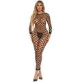 Swipe Right Crotchless Bodystocking Black - Hush Store Sydney 