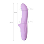 JOS Merry Gor Rotating Shaft Vibrator Violet - Hush Store Sydney 