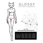 Glossy Leanne Mini Skirt - Hush Store Sydney 