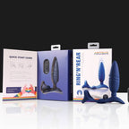 Ring'n'Rear Dual Thrusting Anal Probe with Cockring and Remote