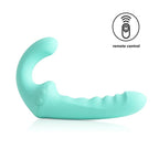 VibraTwin Rechargeable Come Hither Strapless Strap On with Remote