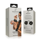 Faux Leather Handcuffs Black - Hush Store Sydney 