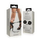 Faux Leather Ankle Cuffs Black - Hush Store Sydney 