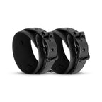 Faux Leather Ankle Cuffs Black - Hush Store Sydney 