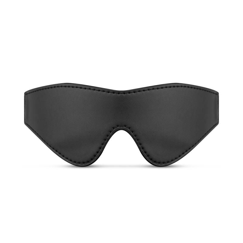 Faux Leather Blindfold Black - Hush Store Sydney 