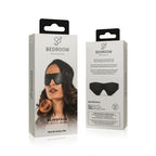 Faux Leather Blindfold Black - Hush Store Sydney 