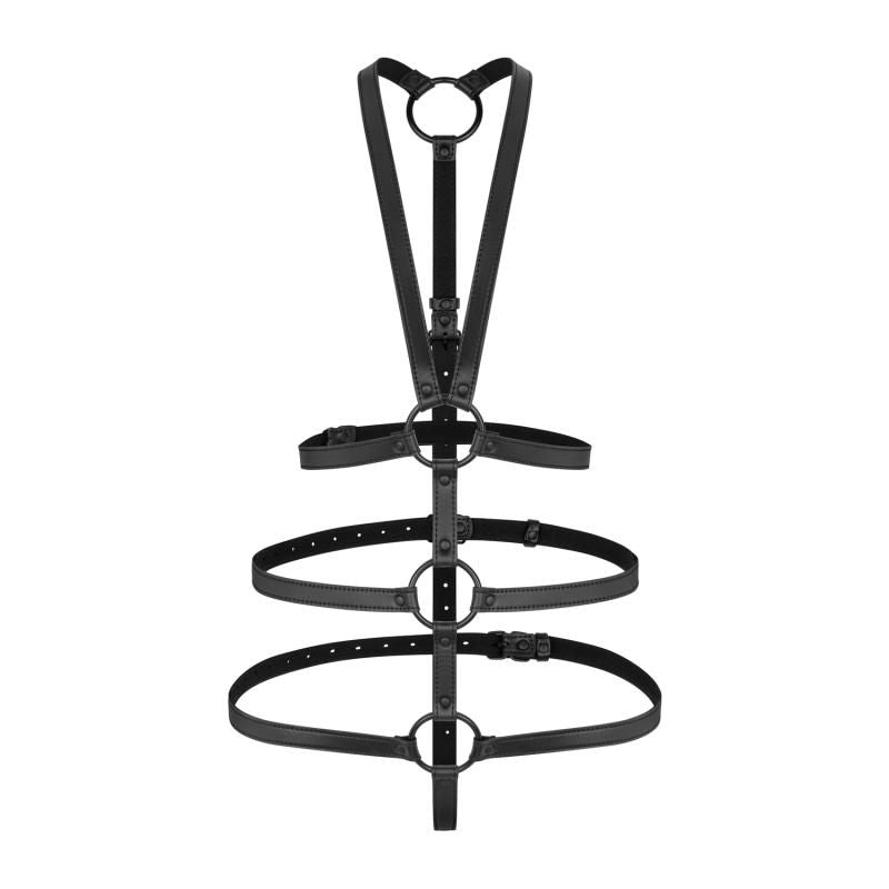 Vera Bondage Harness Black - Hush Store Sydney 