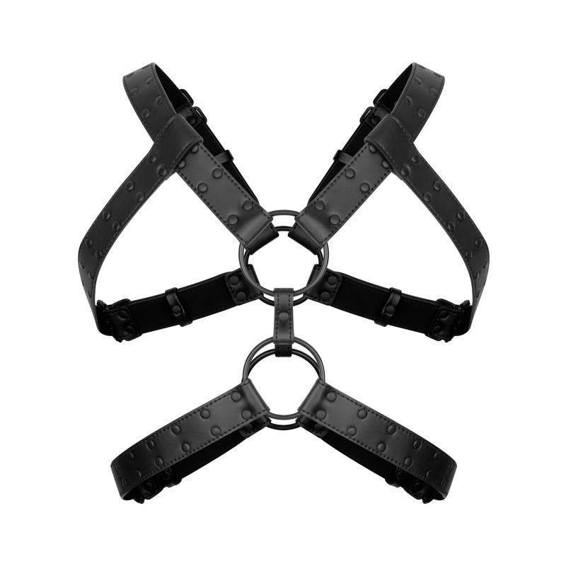 Rocco Bondage Harness Black - Hush Store Sydney 