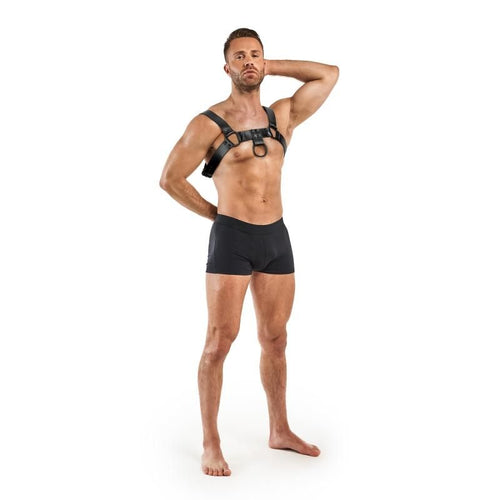 Bruno Bondage Harness Black - Hush Store Sydney 