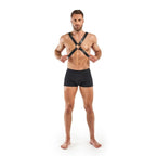 Lionel Bondage Harness Black - Hush Store Sydney 