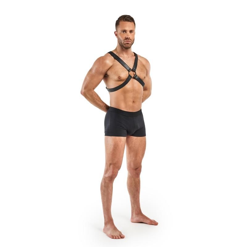 Lionel Bondage Harness Black - Hush Store Sydney 