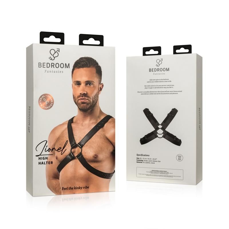 Lionel Bondage Harness Black - Hush Store Sydney 