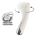 Satisfyer Spinning G-Spot 1 Beige - Hush Store Sydney 