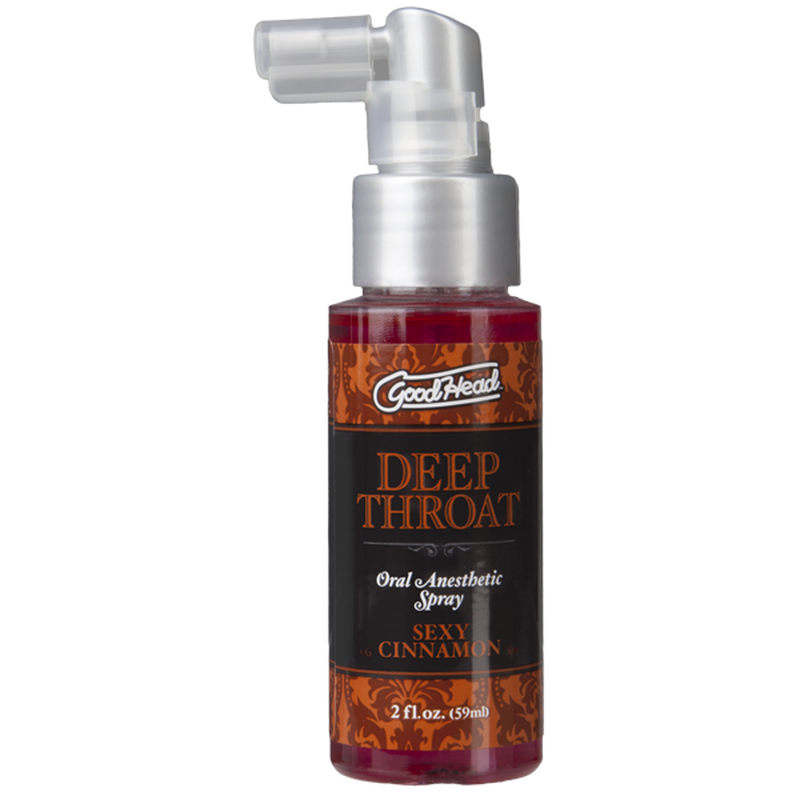GoodHead Deep Throat Spray Cinnamon 59ml - Hush Store Sydney 