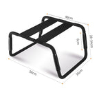 Sex Chair Adjustable Height Black - Hush Store Sydney 