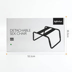 Sex Chair Adjustable Height Black - Hush Store Sydney 