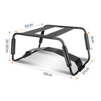 Sex Chair Adjustable Height Black w Arch Bridge