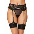 Dreamgirl Lace Garter Belt Black - Hush Store Sydney 