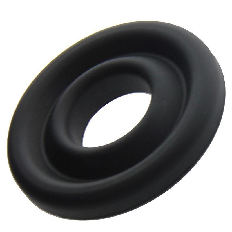 Silicone Donut Cushion Black for Pump Cylinder 2.15in - 2.5in Dia - Hush Store Sydney 