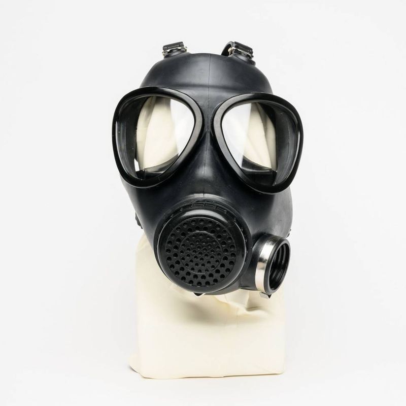 Military Adjustable Strap Rubber Gas Mask - Hush Store Sydney 