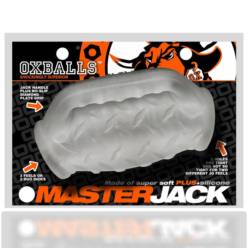 Masterjack Double Penetration JO Clear Ice - Hush Store Sydney 