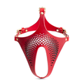Ex Machina Genuine Leather Mask Red - Hush Store Sydney 