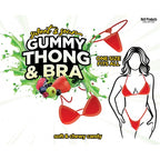 Sweet and Sour Gummy Thong and Bra - Hush Store Sydney 