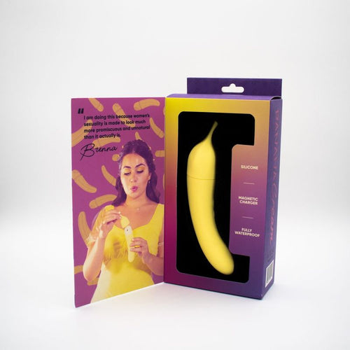 Banana Cream Air Pulse G-Spot Vibrator - Hush Store Sydney 
