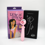 Lick N' Stick Clit Flicker G-Spot Vibrator