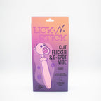 Lick N' Stick Clit Flicker G-Spot Vibrator