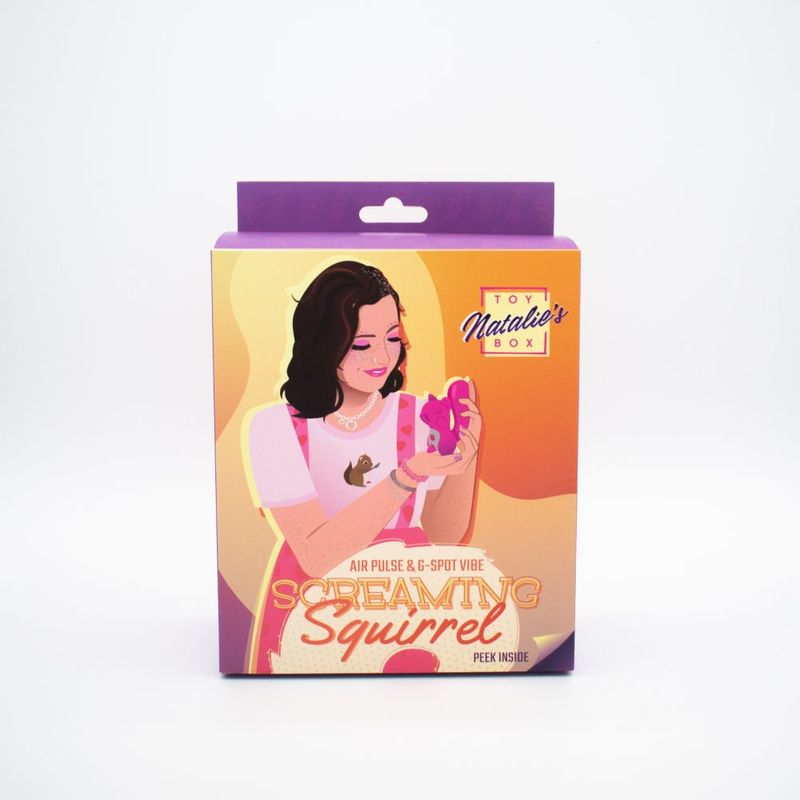 Screaming Squirrel Air Pulse & G-Spot Vibrator