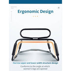 Sex Chair Adjustable Height Black w Handle and Arch Bridge