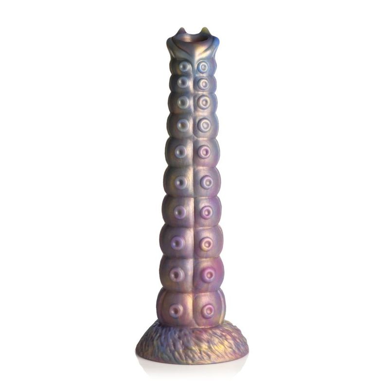 Deep Invader Tentacle Ovipositor Silicone Dildo with Eggs