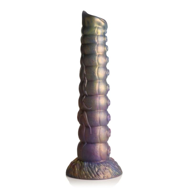 Deep Invader Tentacle Ovipositor Silicone Dildo with Eggs
