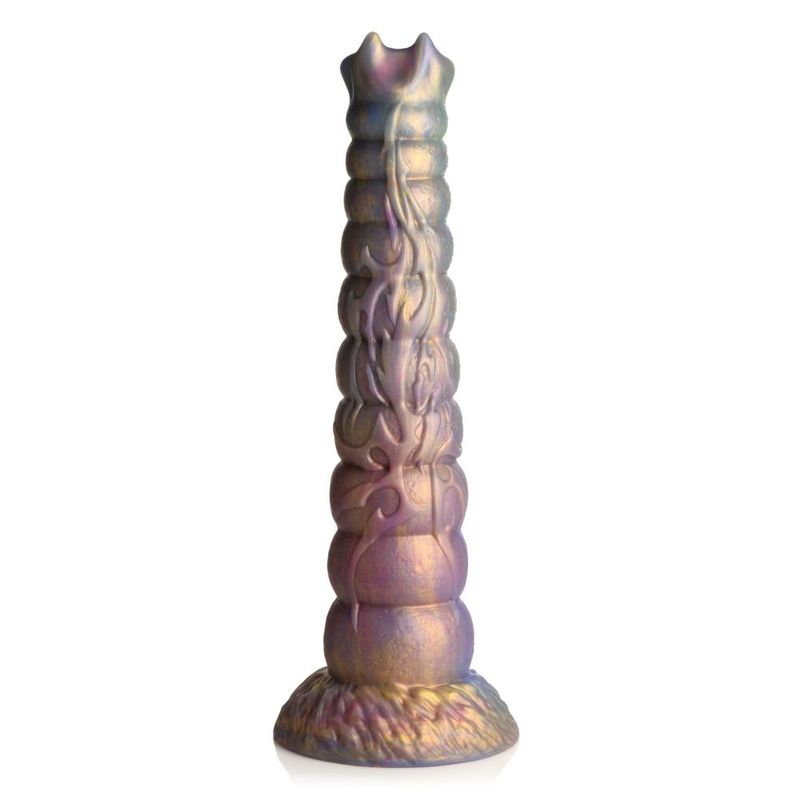 Deep Invader Tentacle Ovipositor Silicone Dildo with Eggs