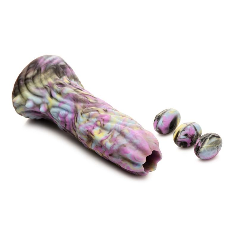 Dragon Spawn Dragon Ovipositor Silicone Dildo with Eggs