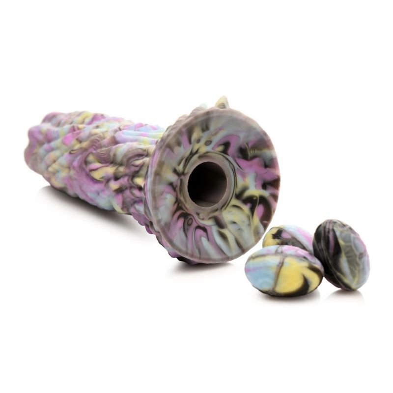 Dragon Spawn Dragon Ovipositor Silicone Dildo with Eggs