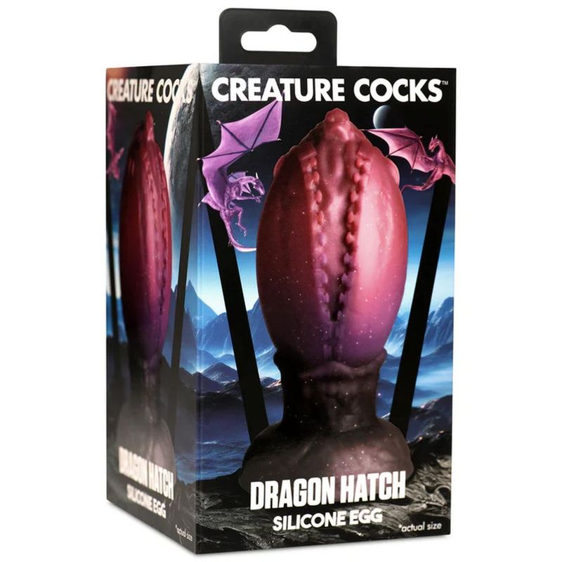 Creature Cocks Dragon Hatch Silicone Egg